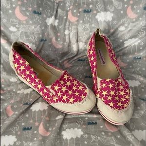 American Eagle Women’s canvas wedges heels shoes